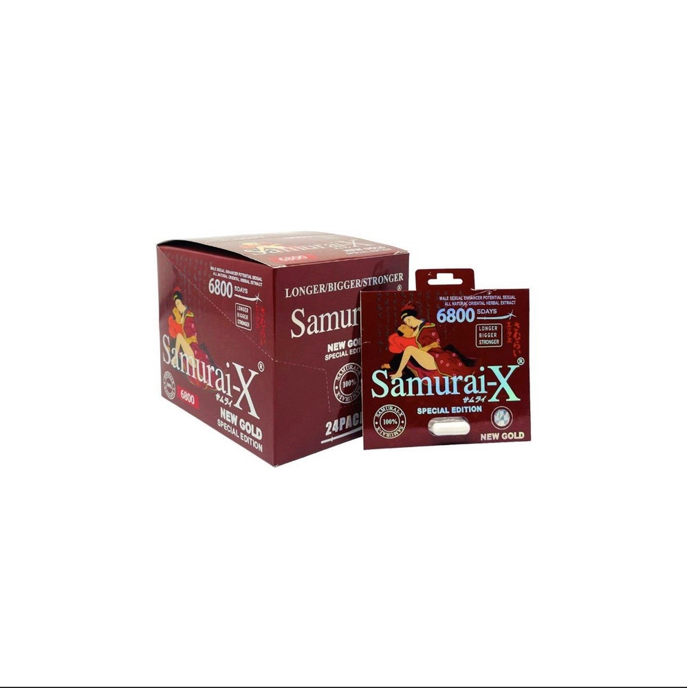 Samurai-X Capsules 24 PACK