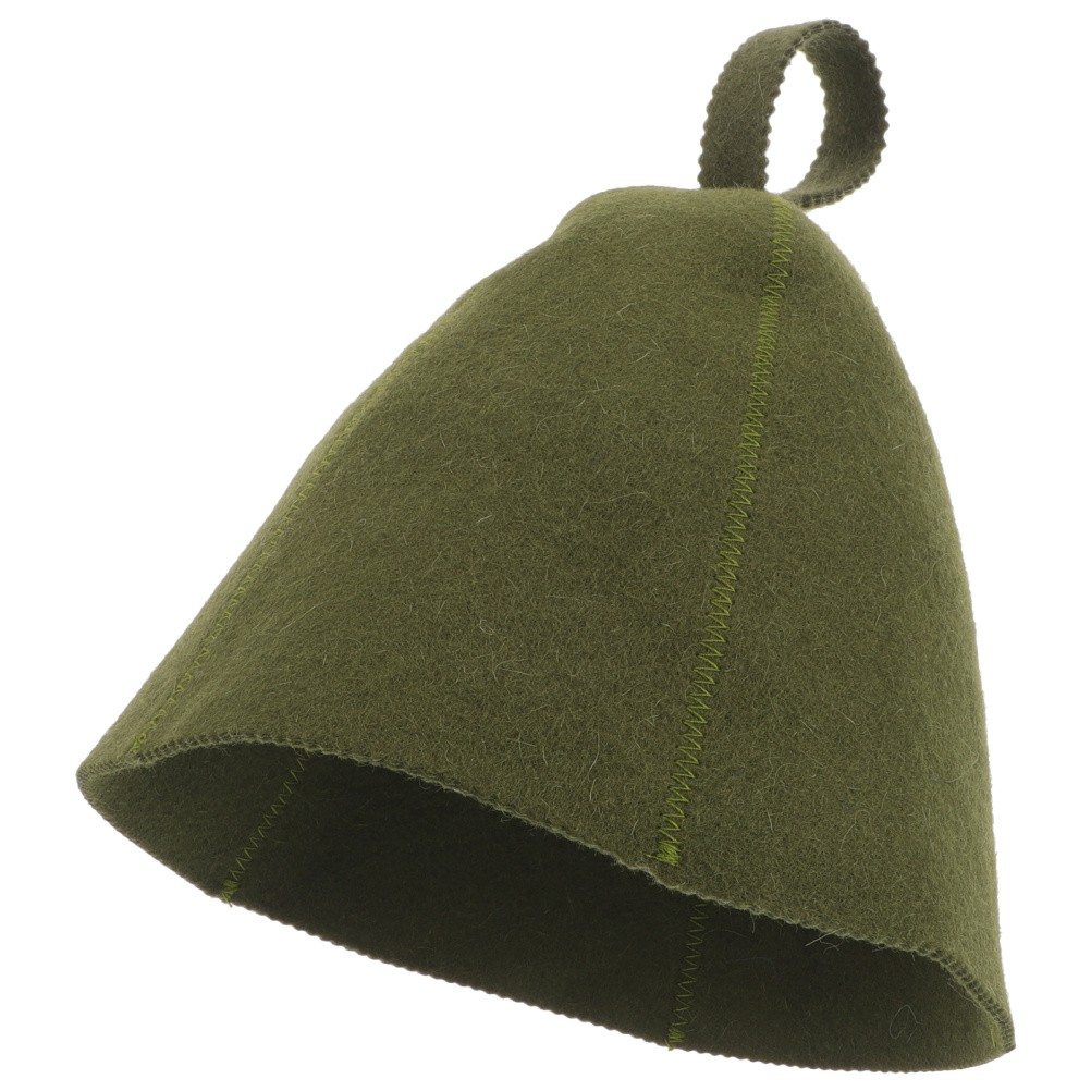 Wool Sauna Hat Fashion Hat for Sauna Water Absorption Sauna Hat Portable Supple