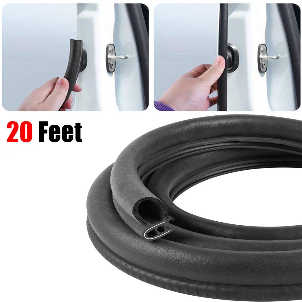 20feet Front Left or Right Door Seal Weather Strip Rubber for Toyota Tundra