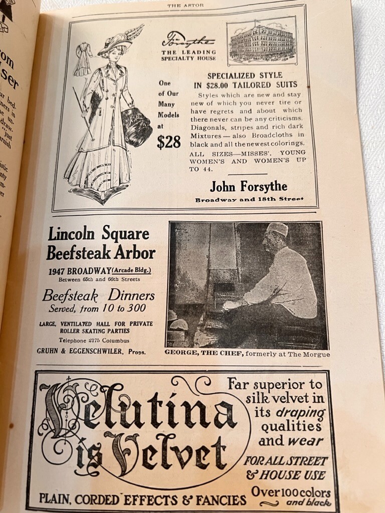 Astor Theater Program Oct 26 1908 William Hodge Henry Jewett Man From Home