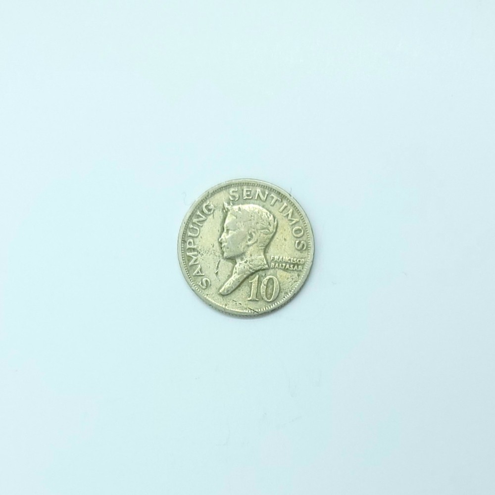 1968 Philippines 10 Sentimos World Coin Circulated