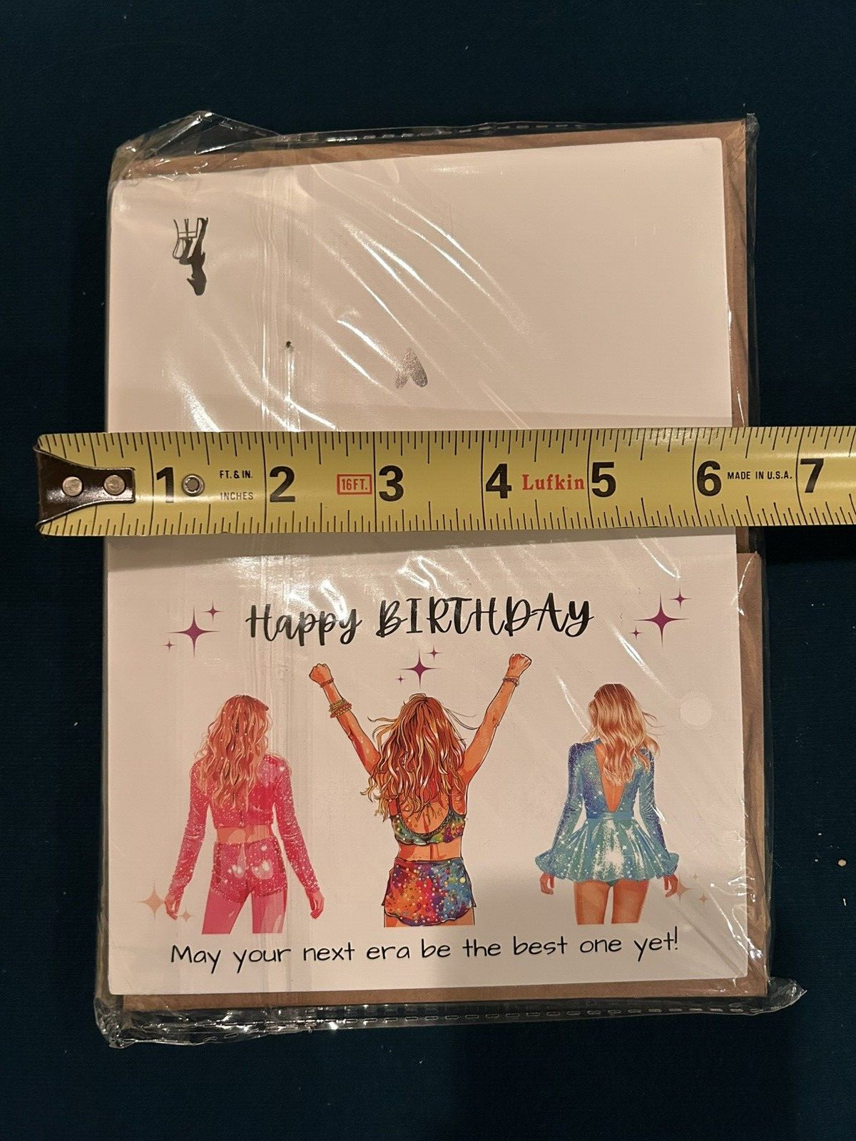 Taylor Swift themed Birthday cards 24 pack unique cards with envelopes 4x6