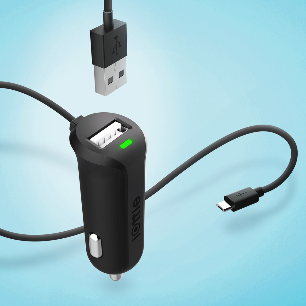iOttie RapidVolt Mini Car Charger with Micro USB Cable