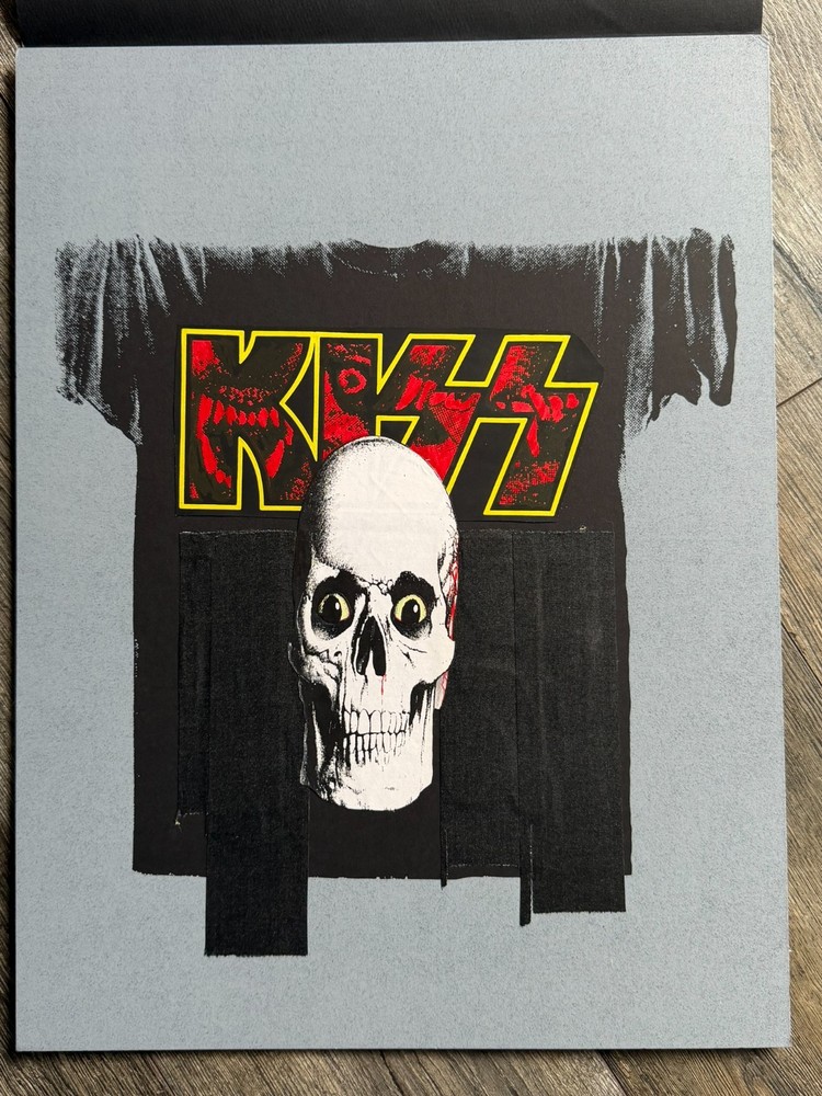 KISS Concert T-Shirt Revenge Tour Winterland Proof #2 Vintage Kiss Memorabilia