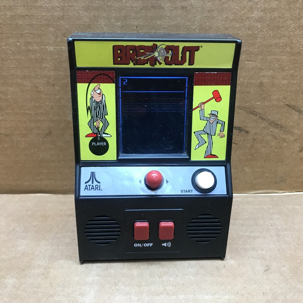 Vintage 1976 Atari Breakout Handheld Game Tested