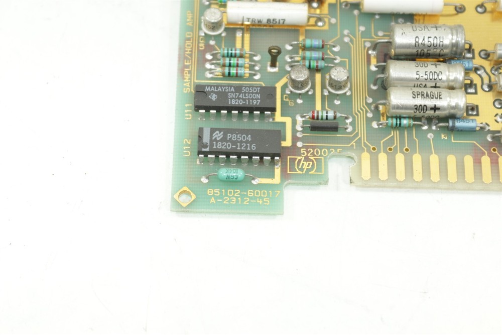 HP Agilent 8510C Network Analyzer 85102-60017 Board