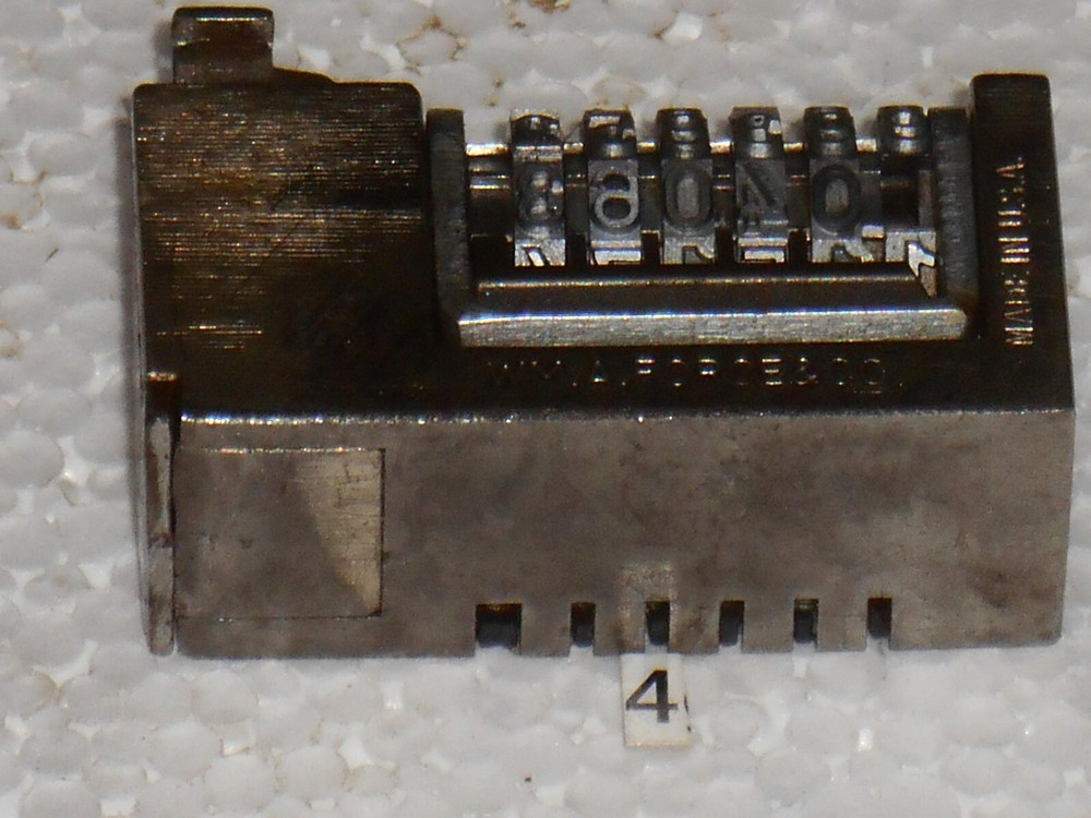 WMA Letterpress Numbering machine | 4