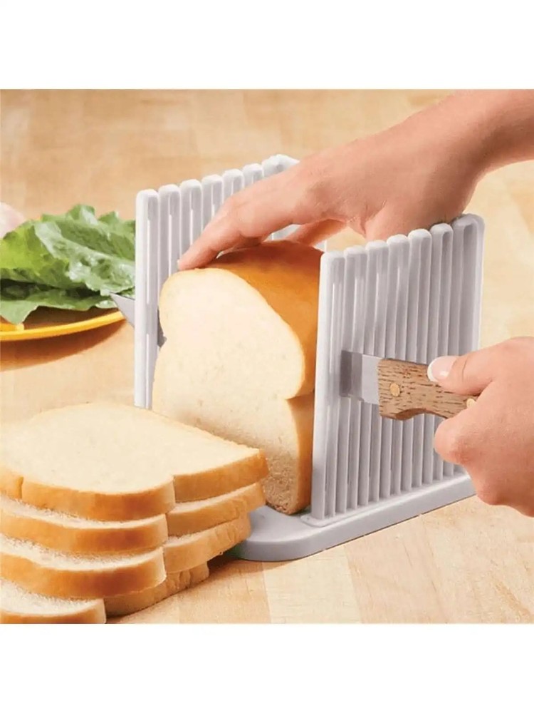 Adjustable Bread Slicer Guide Foldable Cutter for Homemade Bread Tool