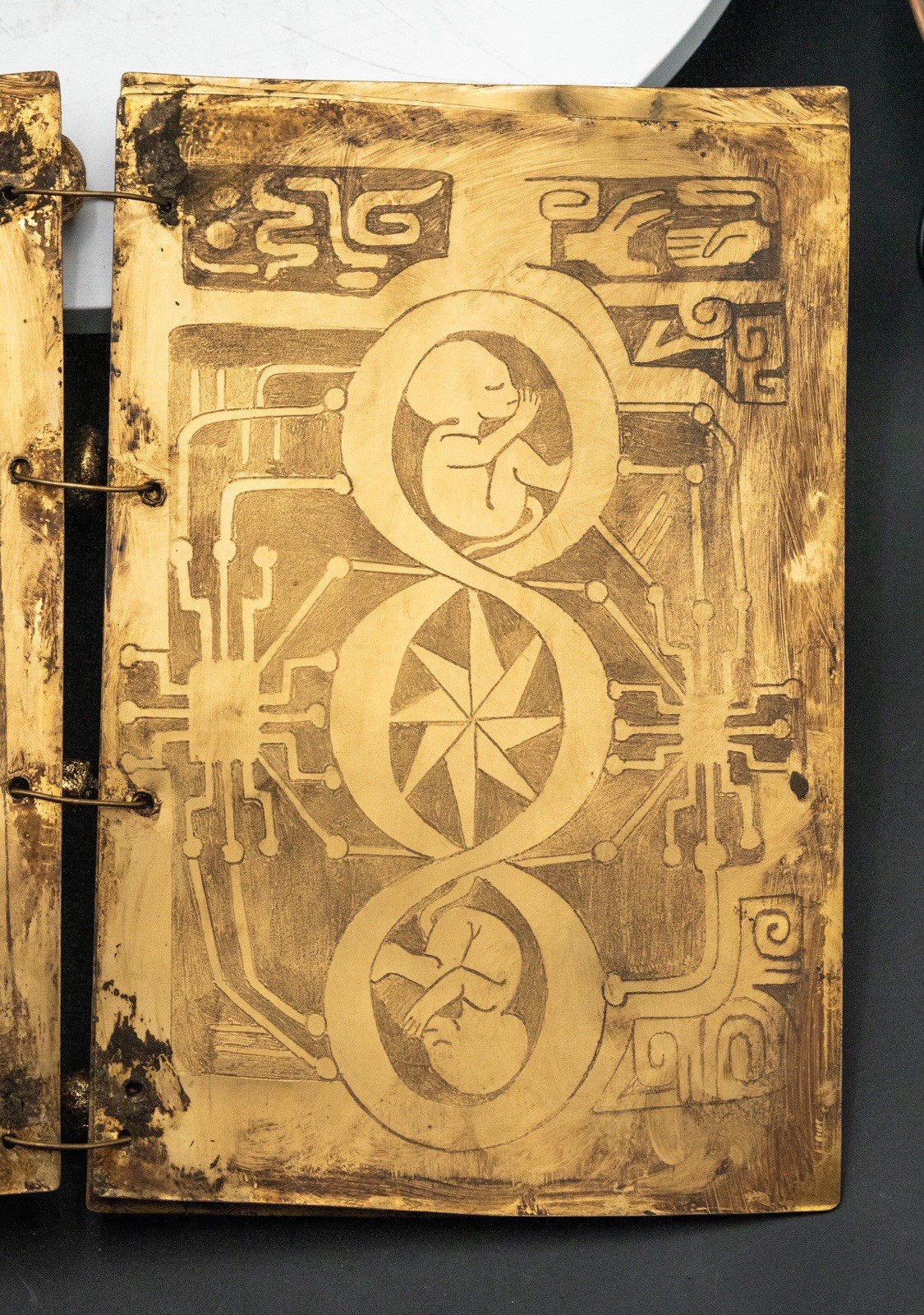 Bronze Book From Guerrero Mexico Ojuelos Buga Mark Evolution