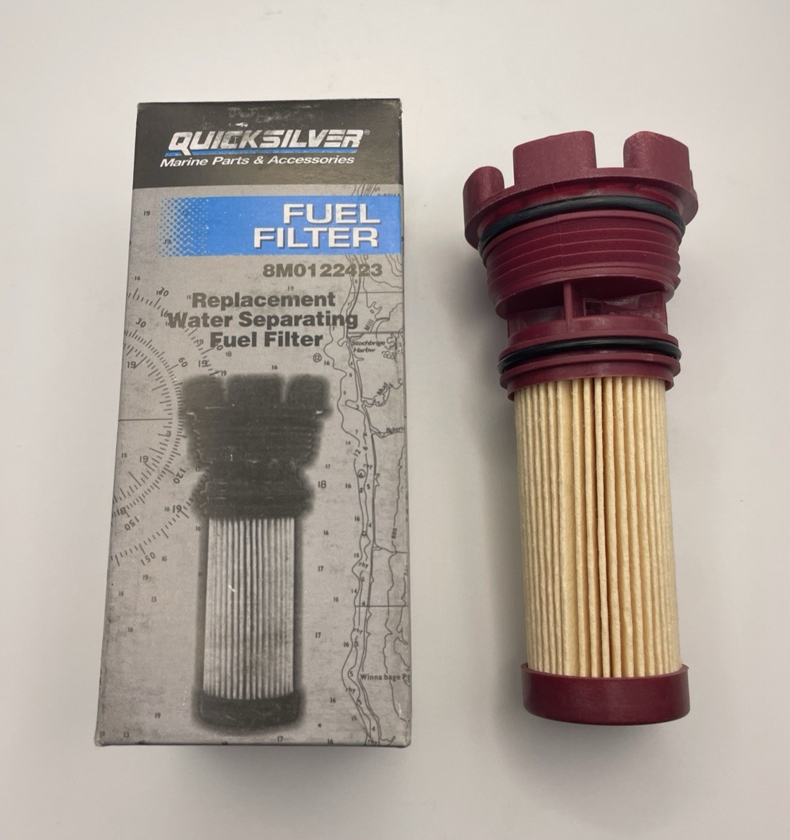 OEM Mercury/Quicksilver Fuel Filter Water Separating 8M0122423