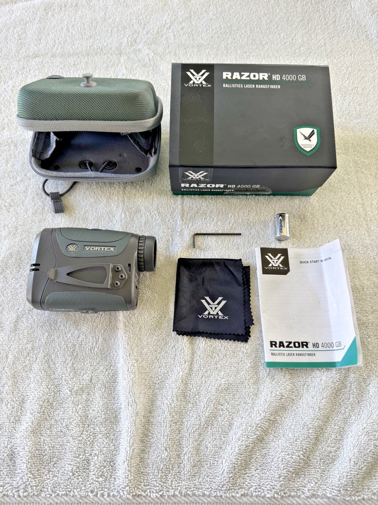 Vortex Razor HD 4000 GB Ballistic Laser Rangefinder - (LRF-252)