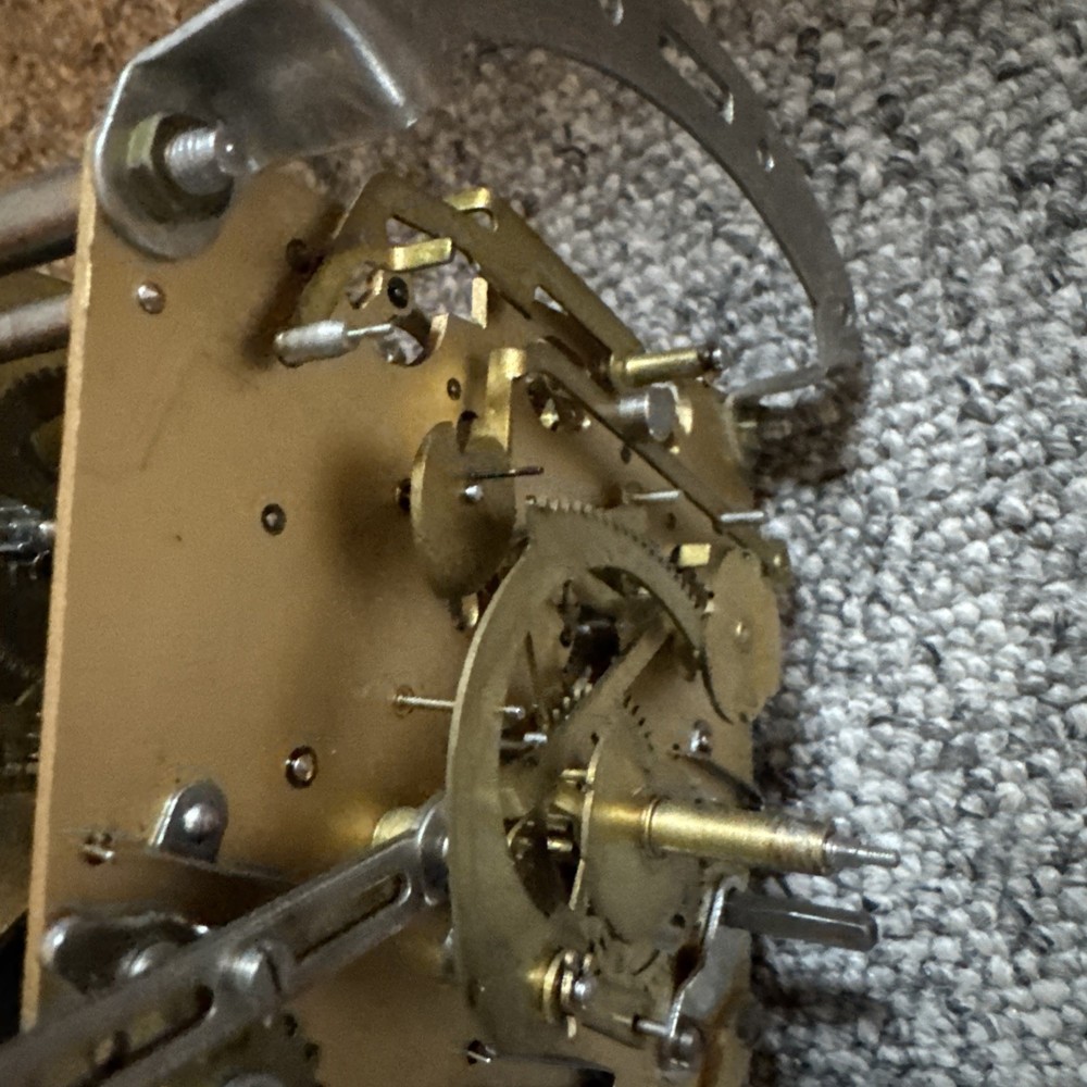 Smiths Clock Mechanism Westminster Chime & Chime Rods