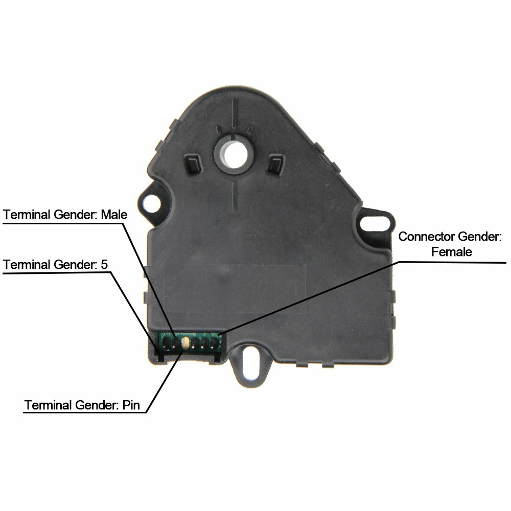 HVAC Air Door Actuator AC Blend Control Motor For 1994-2012 Chevy GMC Silverado