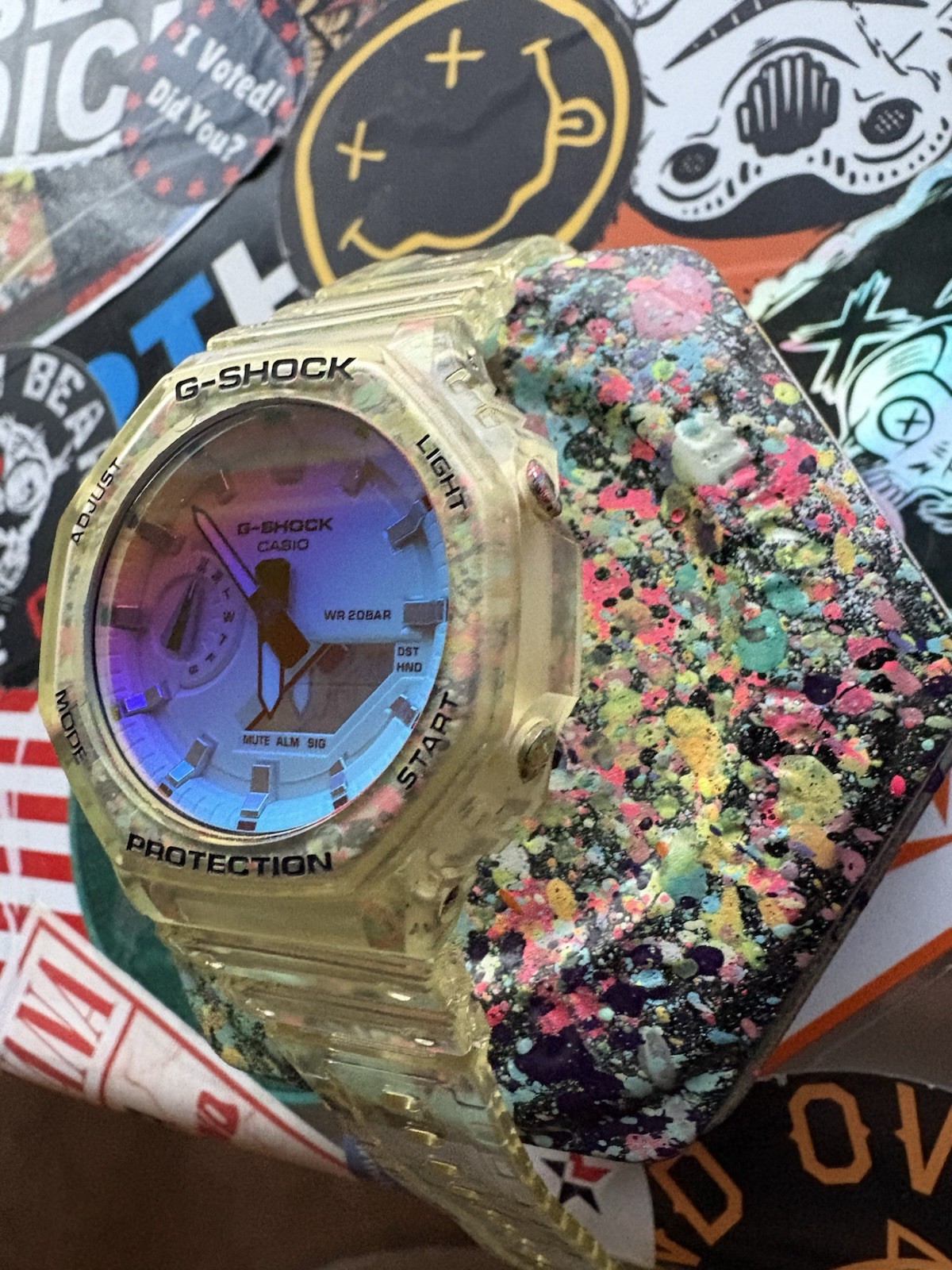 LP Edits Artwork lpedits - G-Shock GA2100SRS Art LP-Edits #6