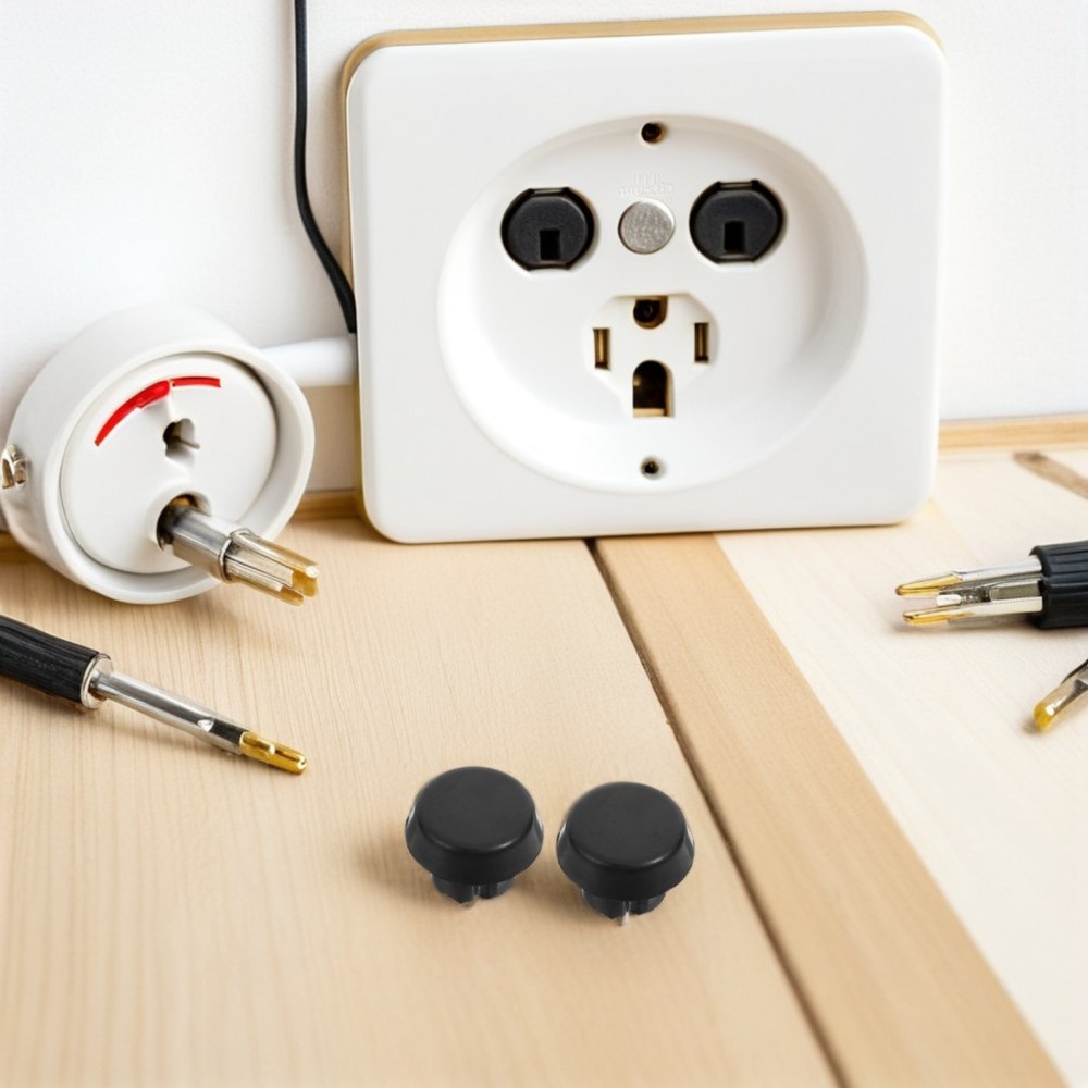 5 Pcs Pool Cue Replacement Tips End Cover Plug Snooker Accessories