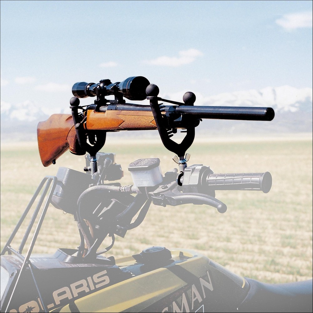 Pack Rack Plus - Gun & Bow Rack for ATVs and Bikes - Model PRP1 Single