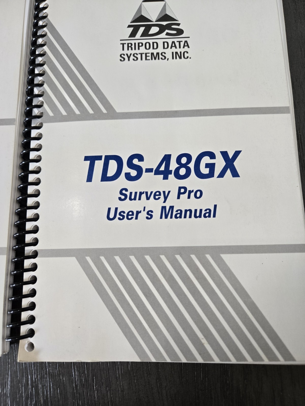 TDS-48GX Survey Pro Reference, TDS-48GX Survey Pro User's Manual