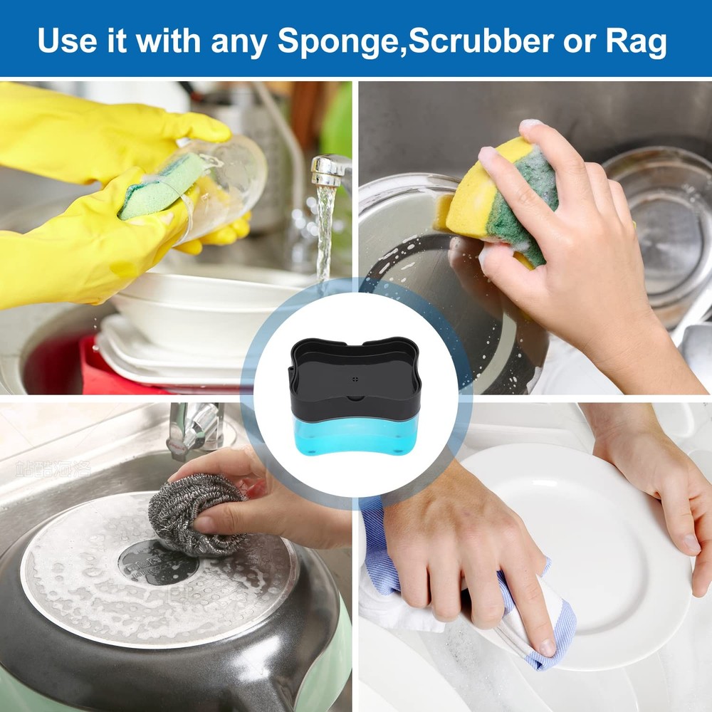 New 2026 Version Premium Quality Dish Soap Dispenser - Countertop Kitchen Soa...