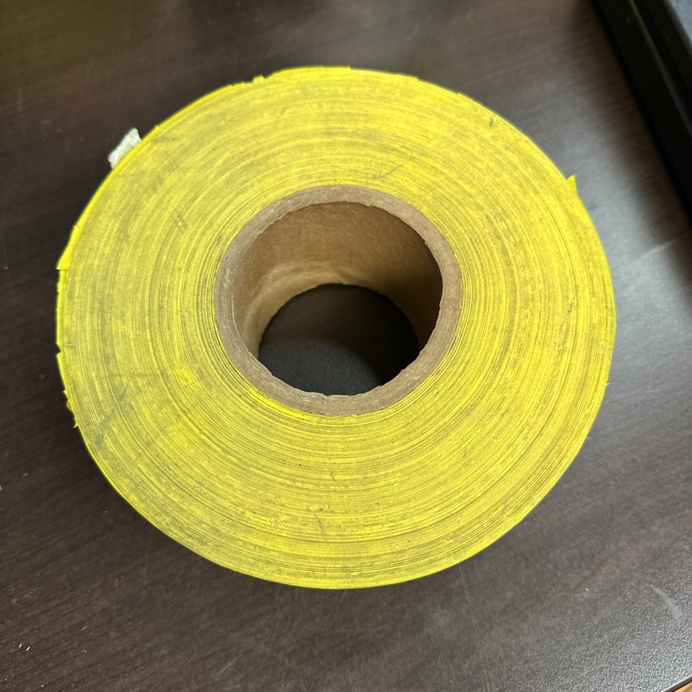 CAUTION WET TAPE - CAUTION TAPE 3” Wide