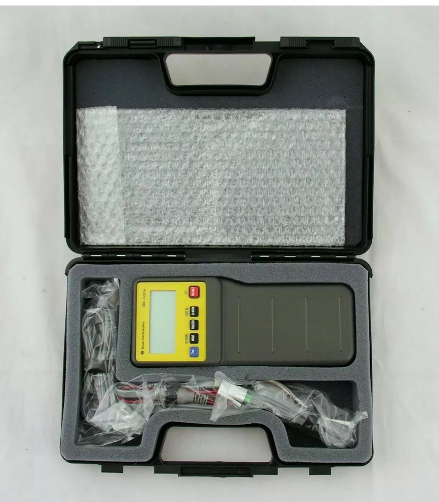 Texas Instruments CBL System Data Collector w/ Case & Accessories Free Shipping!