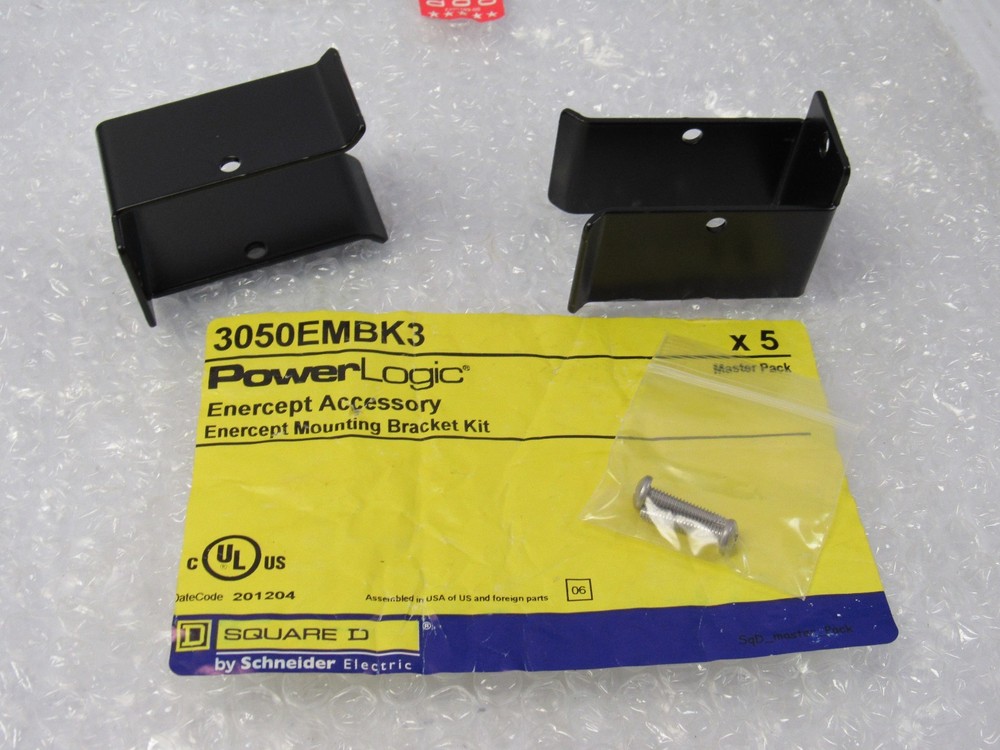 NEW SQUARE D POWER LOGIC ENTERCEPT MOUNTING BRACKET KIT 3050EMBK3