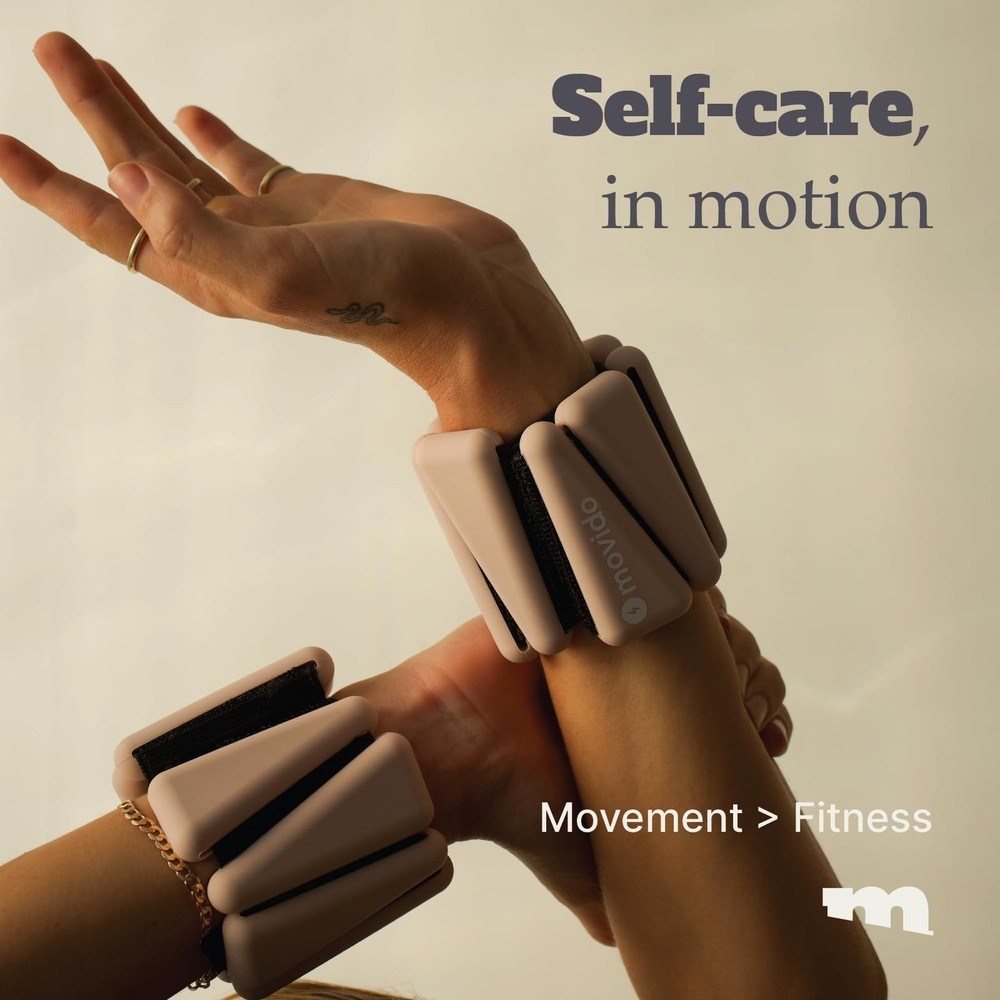 Wrist and Ankle Weights | 1 lb each (2 per set) | Adjustable Workout Weights ...