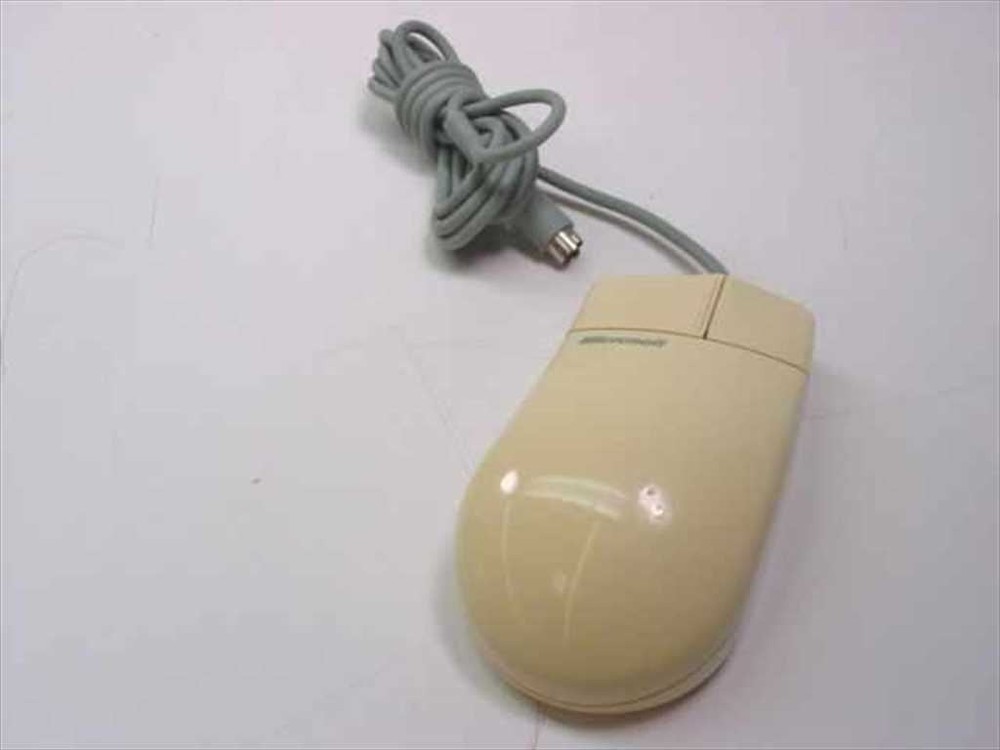 Microsoft Mouse PS/2 Mouse 2 Button- Yellowed 37963
