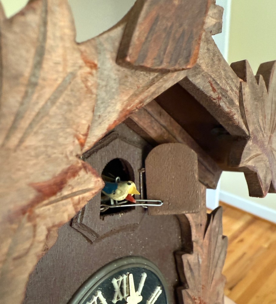 Vintage Black Forest German Cuckoo Clock