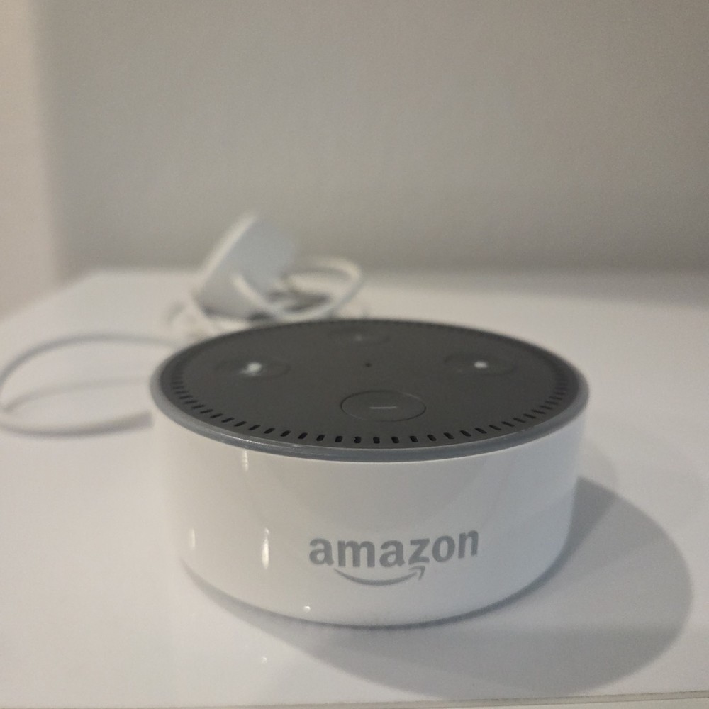 Amazon Echo Dot 2nd Generation Smart Speaker White - Not Tested