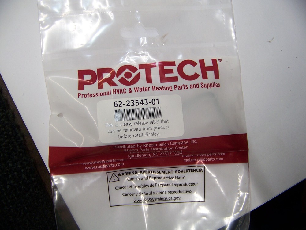 Protech Flame Sensor for HVAC & Water Heating 62-23543-01 New