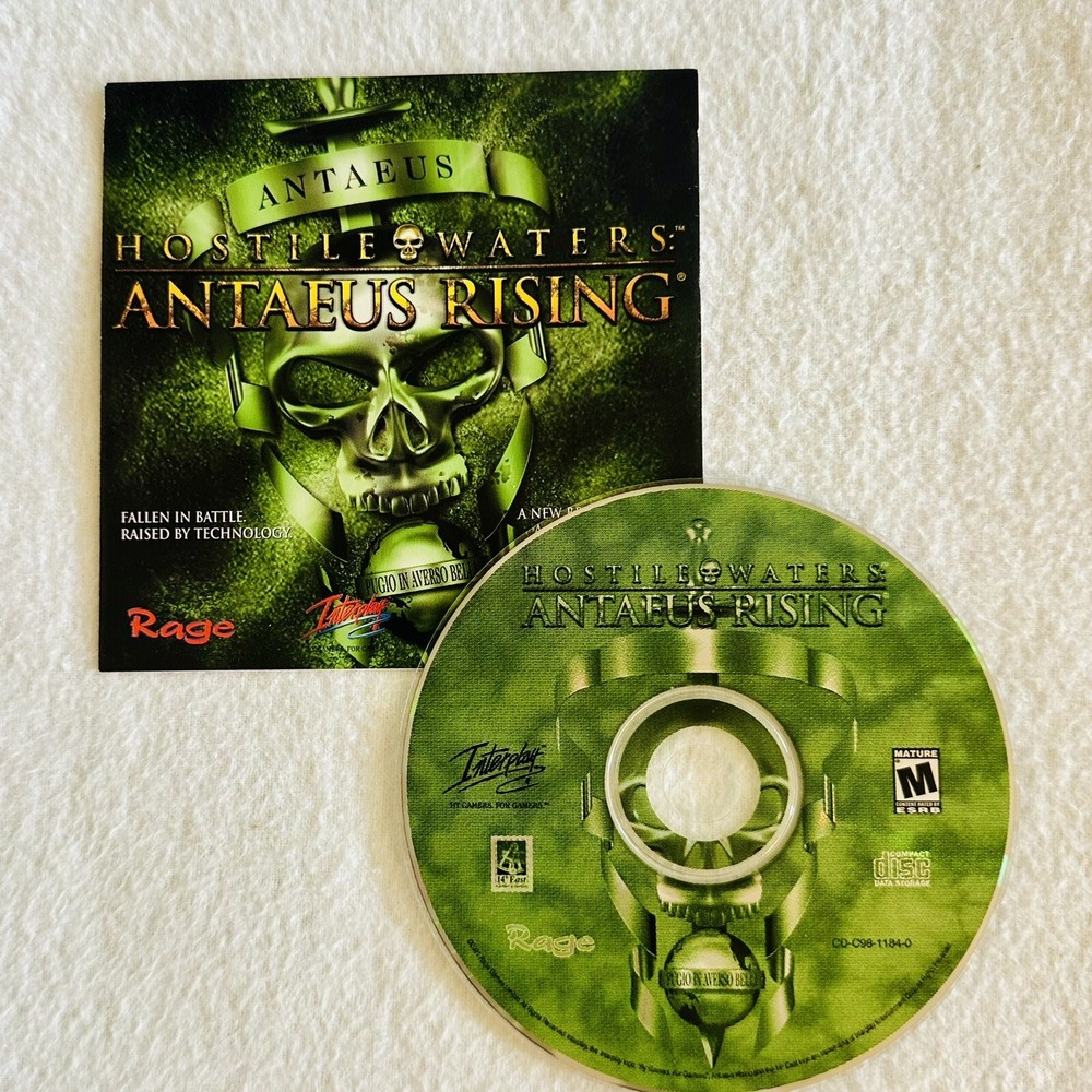 Antaeus Hostile Waters Antaeus Rising (PC, CD-ROM 2001) PC ONLY