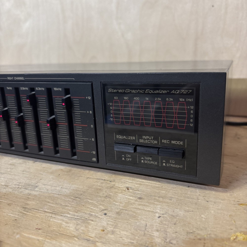 Curtis Mathes Stereo Graphic Equalizer AQ727