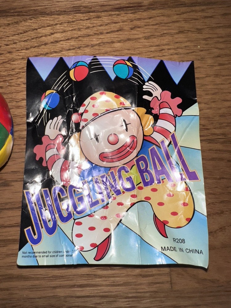 Classic Multicolored Juggling Balls Set – 3-Pack Skill Development Toy