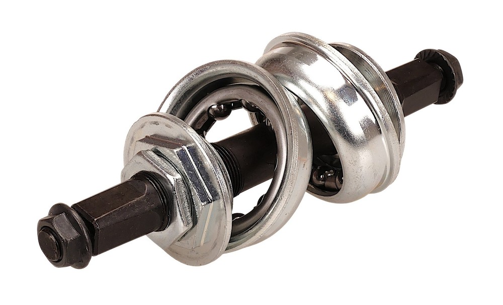 Square tapered spindle and bottom bracket BMX conversion kit