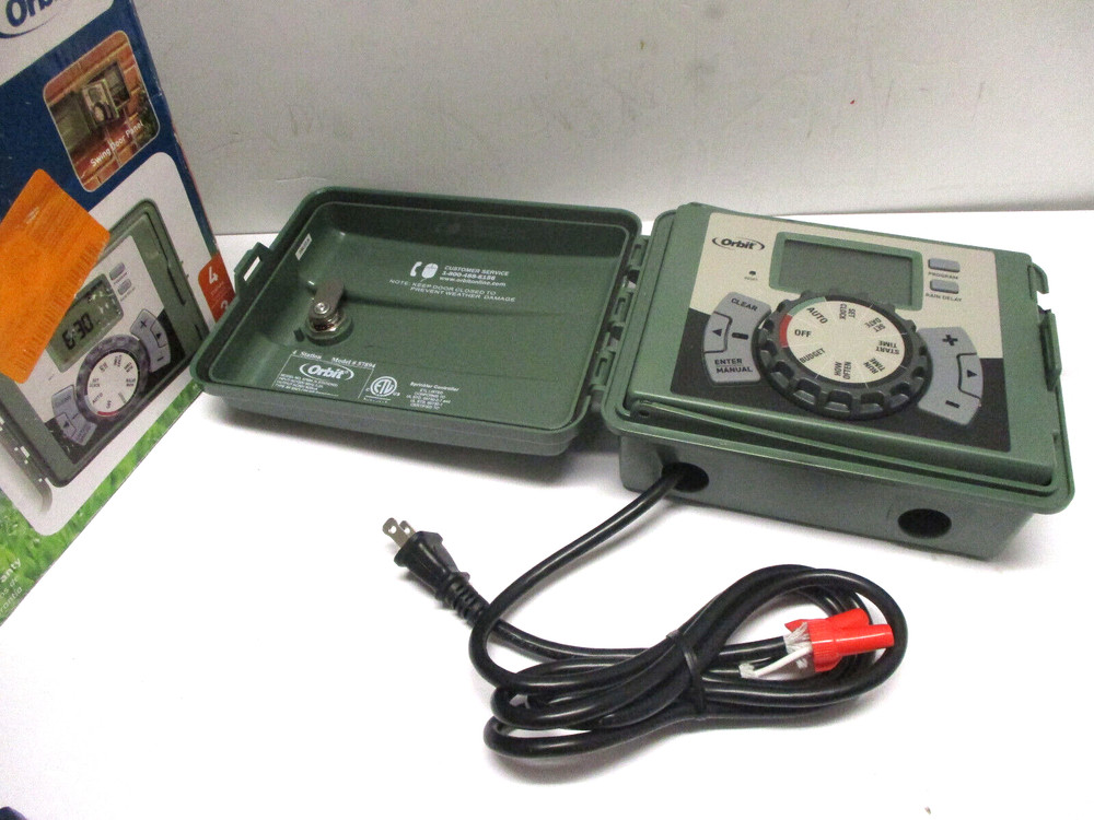 Orbit 4-Station Outdoor Water Sprinkler Controller Irrigation System Timer