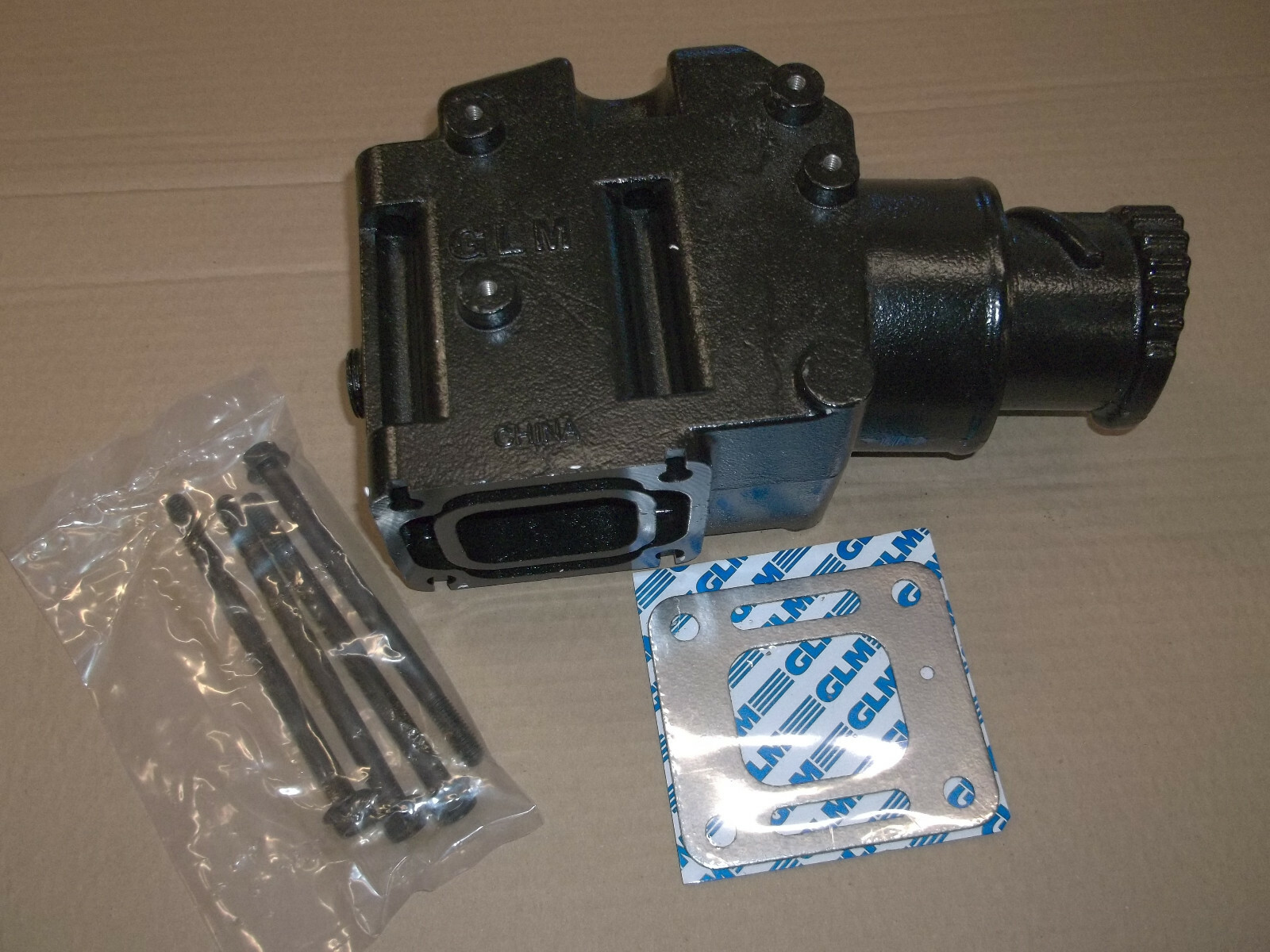 PAIR Exhaust manifold Riser elbow 4.3 5.0 5.7 L 305 350 V8 MerCruiser 4" set 2