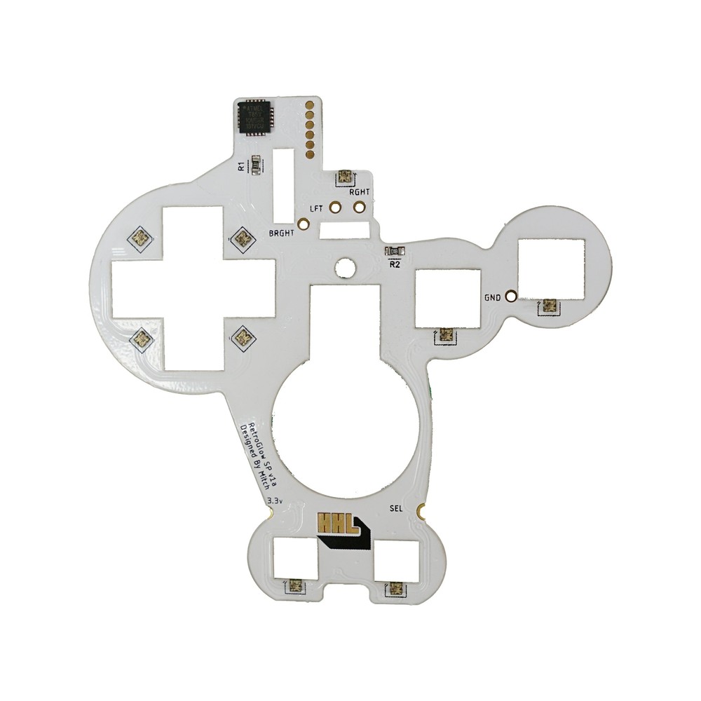 Game Boy Advance SP RetroGlow RGB LED Flex Board