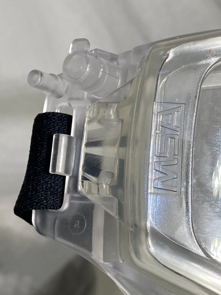 MSA Work Goggles with Removable Visor faceshield Clear Z87 +D3