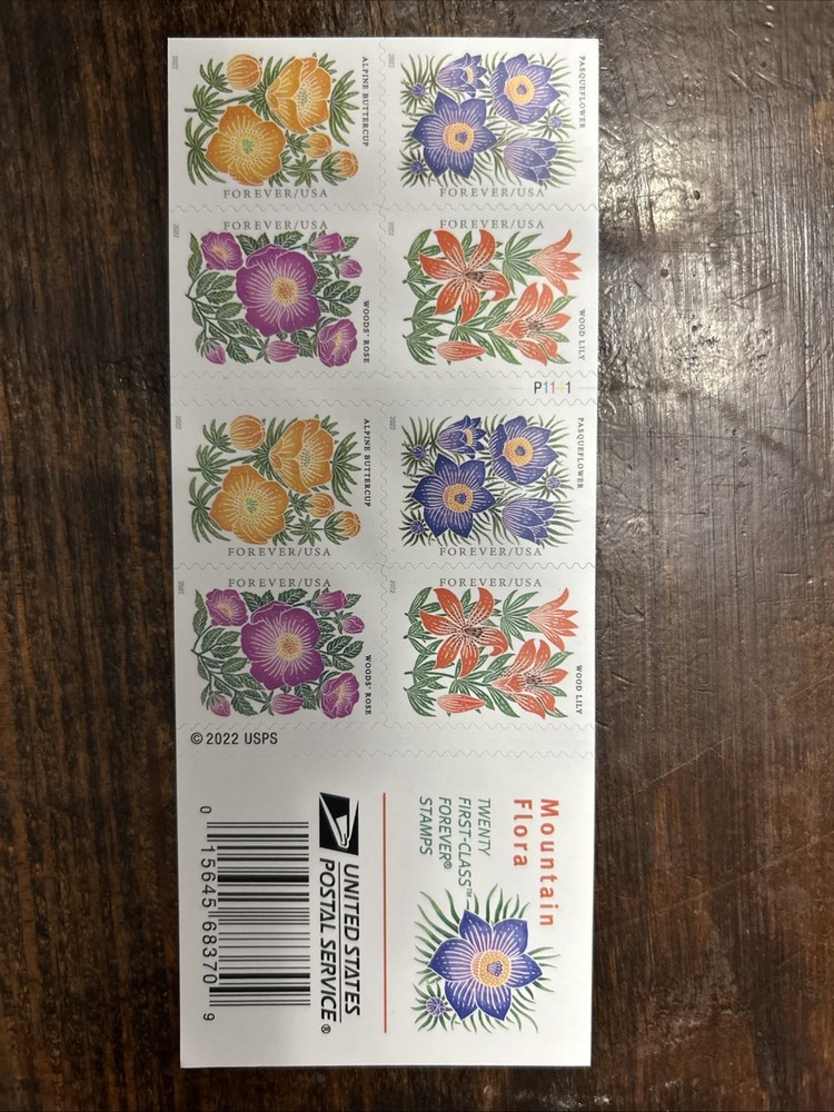USPS Mountain Flora Forever Stamp