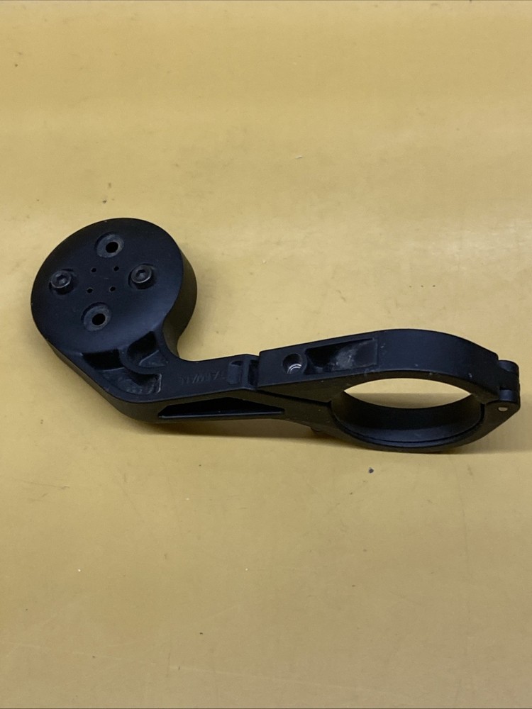 Black Garmin Computer 75mm Front Mount 31.8mm Handlebar Clamp