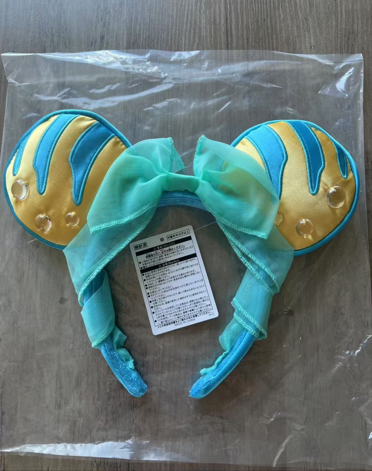 Japan Tokyo Disney Ariel Flounder Ears Headband Little Mermaid 2025 【US STOCK】