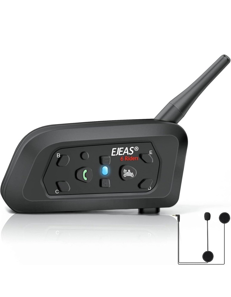 EJEAS V6 Pro Motorcycle Helmet Intercom Headset