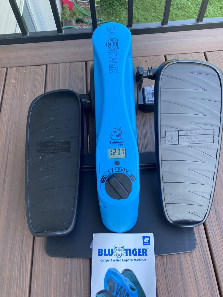 BLU TIGER Compact Seated Elliptical Machine