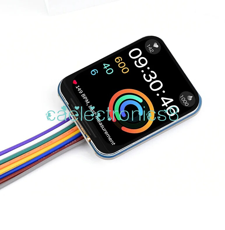 1.69 Inch LCD IPS 262K Display Module for Arduino ESP32 Raspberry Pi 4B 3B+ Zero