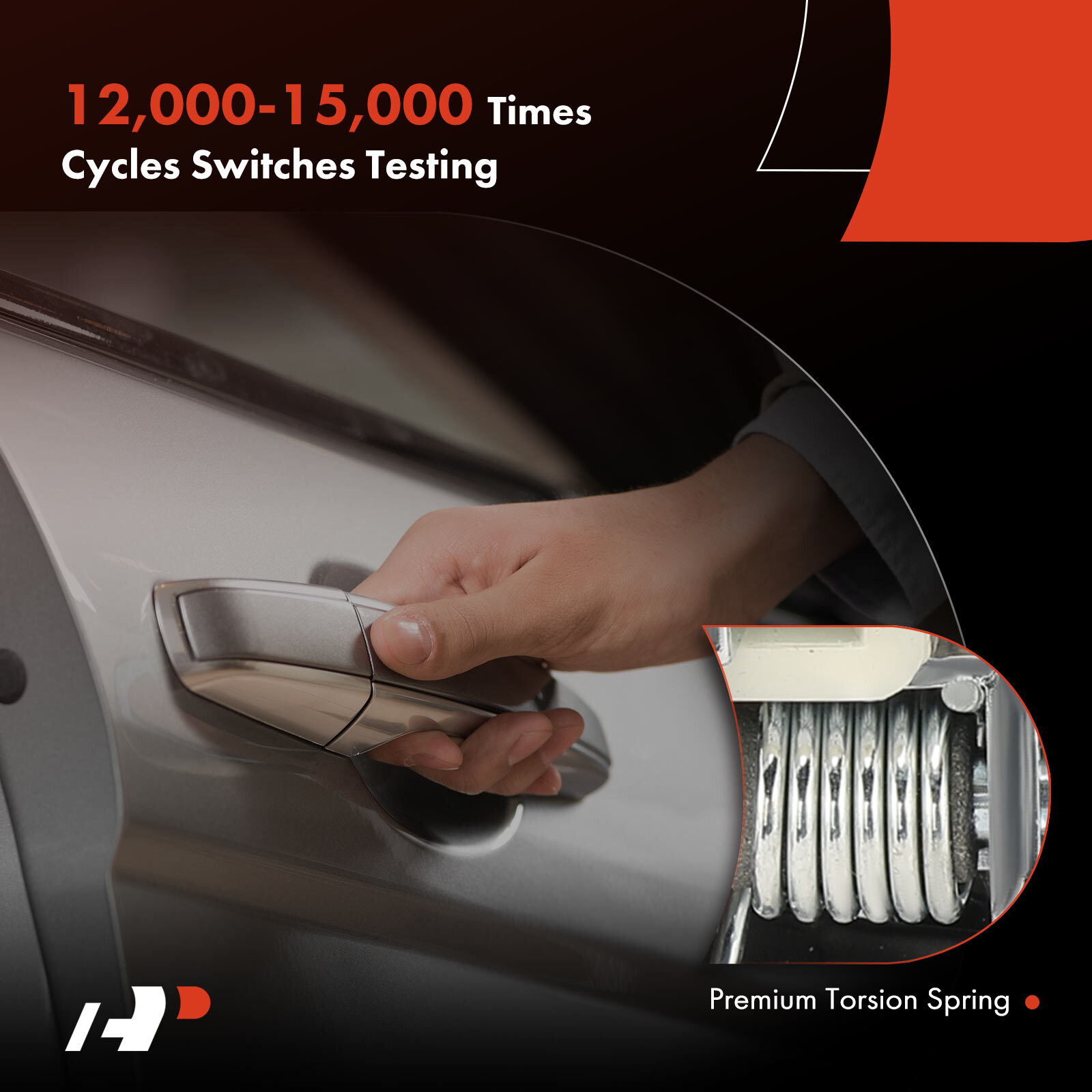 4x Chrome Exterior Door Handle Front &Rear for Chevy Silverado 1500 GMC Cadillac