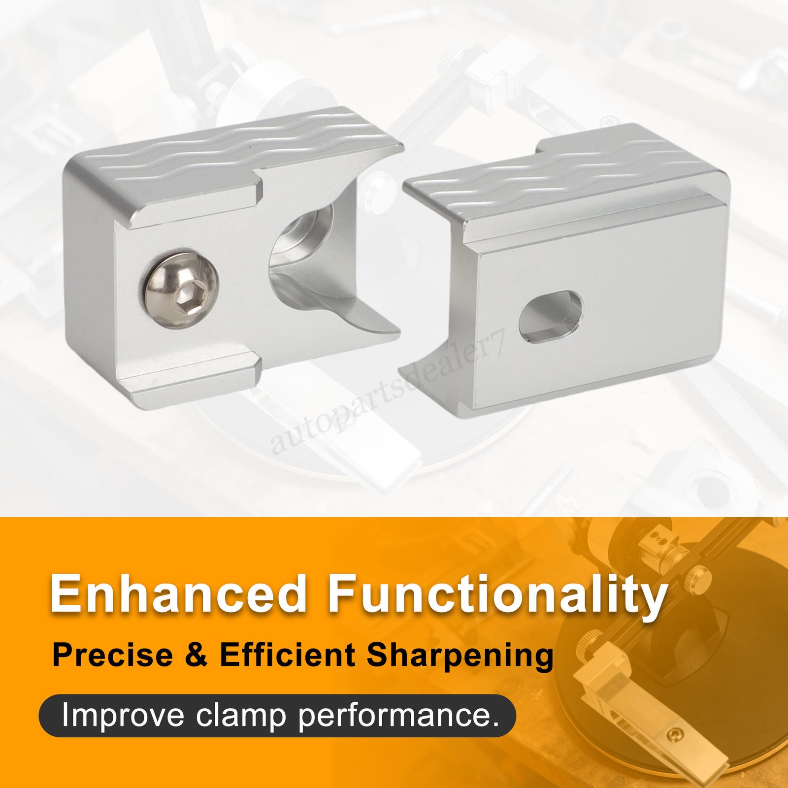 Aluminum L-attachment Clamp Adapter Extender For K03 Kadet and Pioneer Sharpener