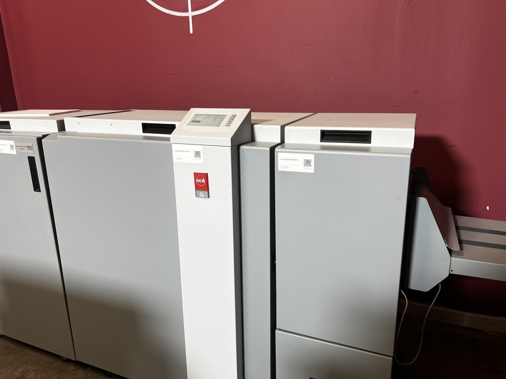 Low meter 57k Oce BLM 200 bookletmaker !Video!