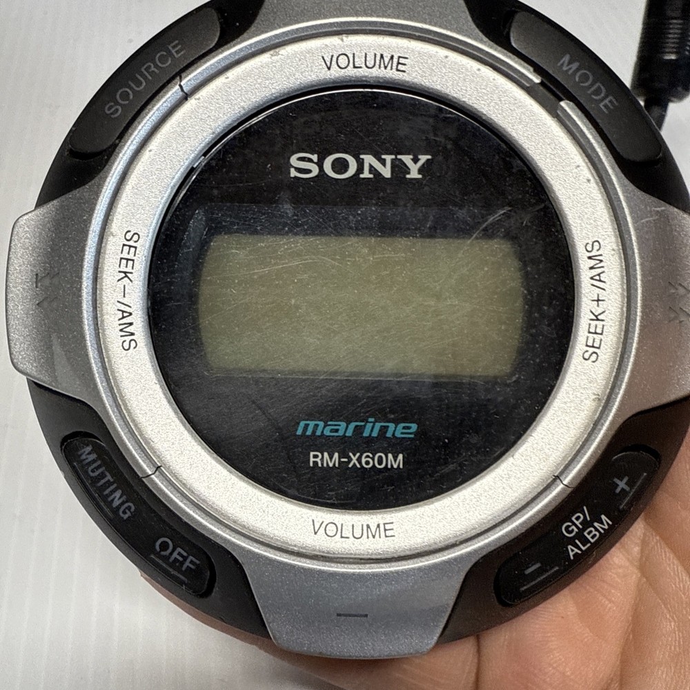 Sony RM-X60M Marine Remote Commander UNTESTED