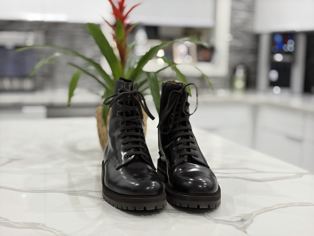 common projects Men’s combat Boot Brown Size 42