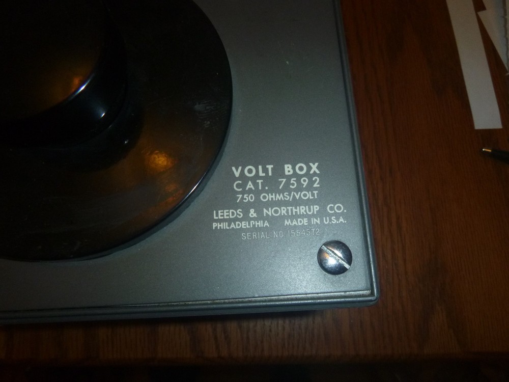 Leeds Northrup Volt Box 7592